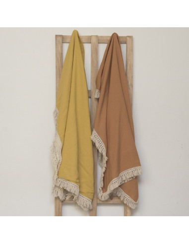 Manta Delhi Gasa Reversible & Flecos