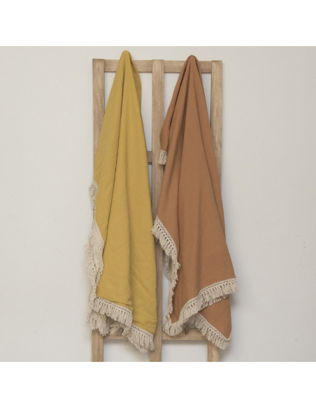 Manta Delhi Gasa Reversible & Flecos