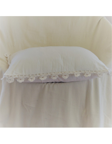 Combo Almohadones - CLAUDIA Crochet Contorno x2 - Tusor