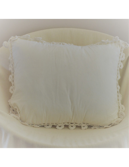 Combo Almohadones - CLAUDIA Crochet Contorno x2 - Tusor