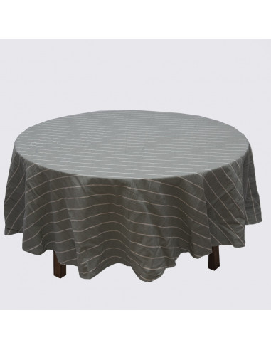 Mantel de Tusor Rayas