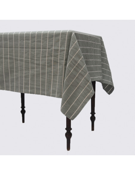 Mantel de Tusor Rayas