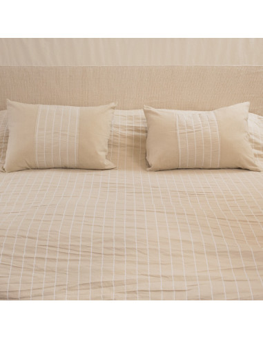 Acolchado Tusor Reversibles