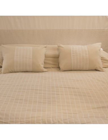 Acolchado Tusor Reversibles