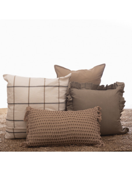 Promo PACK COLOR & TEXTURA x 5 ALMOHADONES