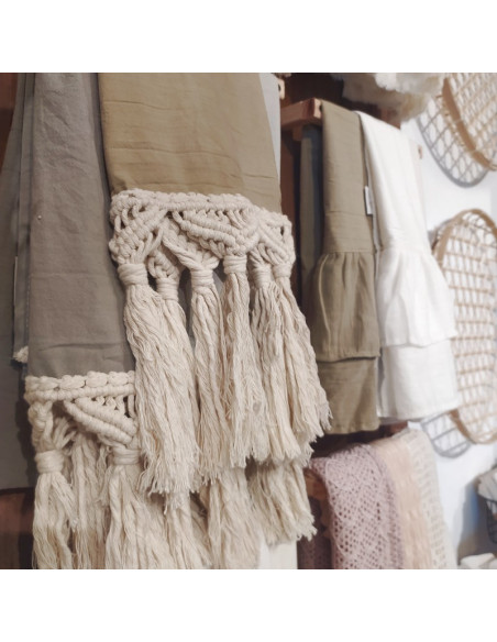 Camino de Mesa - Macramé Nudos