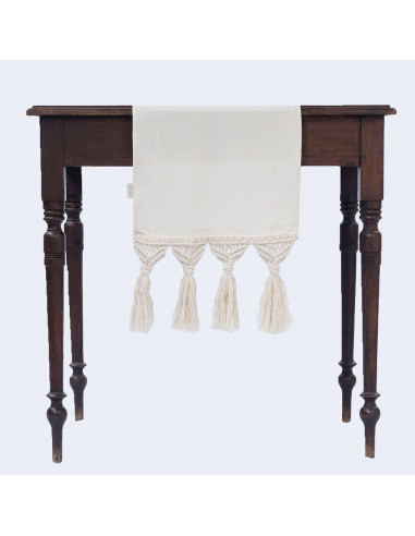 Camino de Mesa - Macramé Nudos