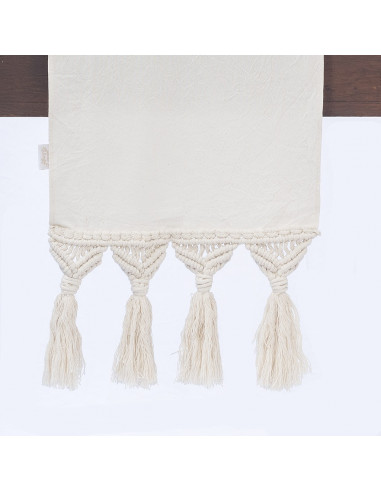 Camino de Mesa - Macramé Nudos