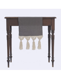 Camino de Mesa - Macramé Nudos 2