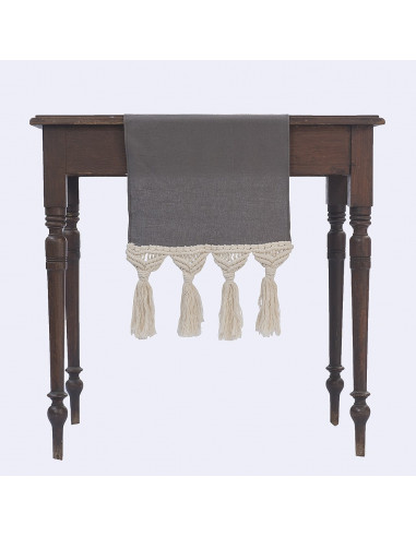 Camino de Mesa - Macramé Nudos