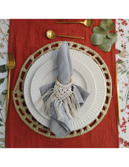 Servilletero Macramé x 4