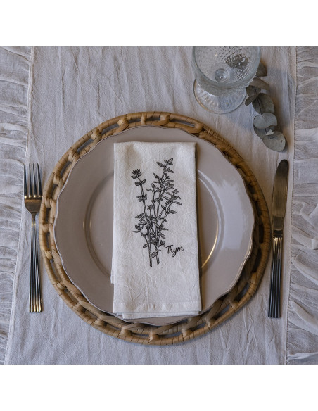 Servilletas Aromáticas Estampadas - x 4