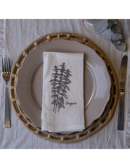 Servilletas Aromáticas Estampadas - x 4