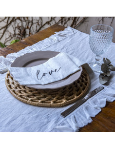 Servilletas  Estampadas  Frases x 4