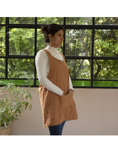 Delantal Jardinera Reversible- Tusor 2