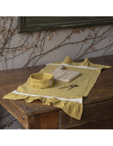 Set de Picada Tusor Volados y 2 Pinches