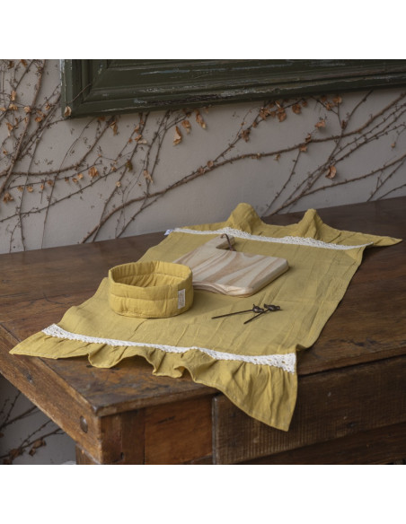 Set de Picada Tusor Volados y 2 Pinches