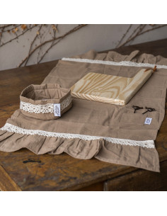 Set de Picada Tusor Volados y 2 Pinches