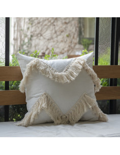 Combo Almohadones - Agnie Nuevo - Zig Zag Doble Natural x2