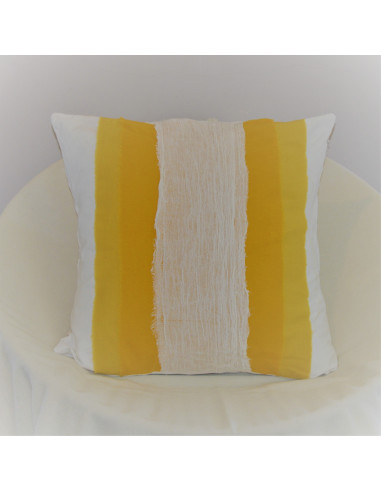 Combo Almohadones - RAFAELA - Tusor + Gasa x 2