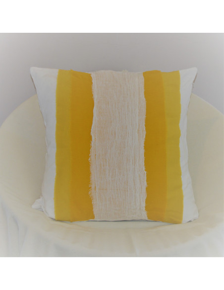 Combo Almohadones - RAFAELA - Tusor + Gasa x 2