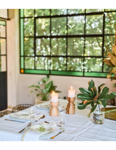 Set de 2 Porta velas - Nordic  Bajo 2